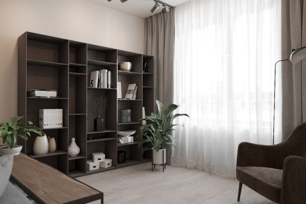 Обложка проекта: Дизайн-проект однокомнатной квартиры. Ростов-на-Дону. ЖК Династия