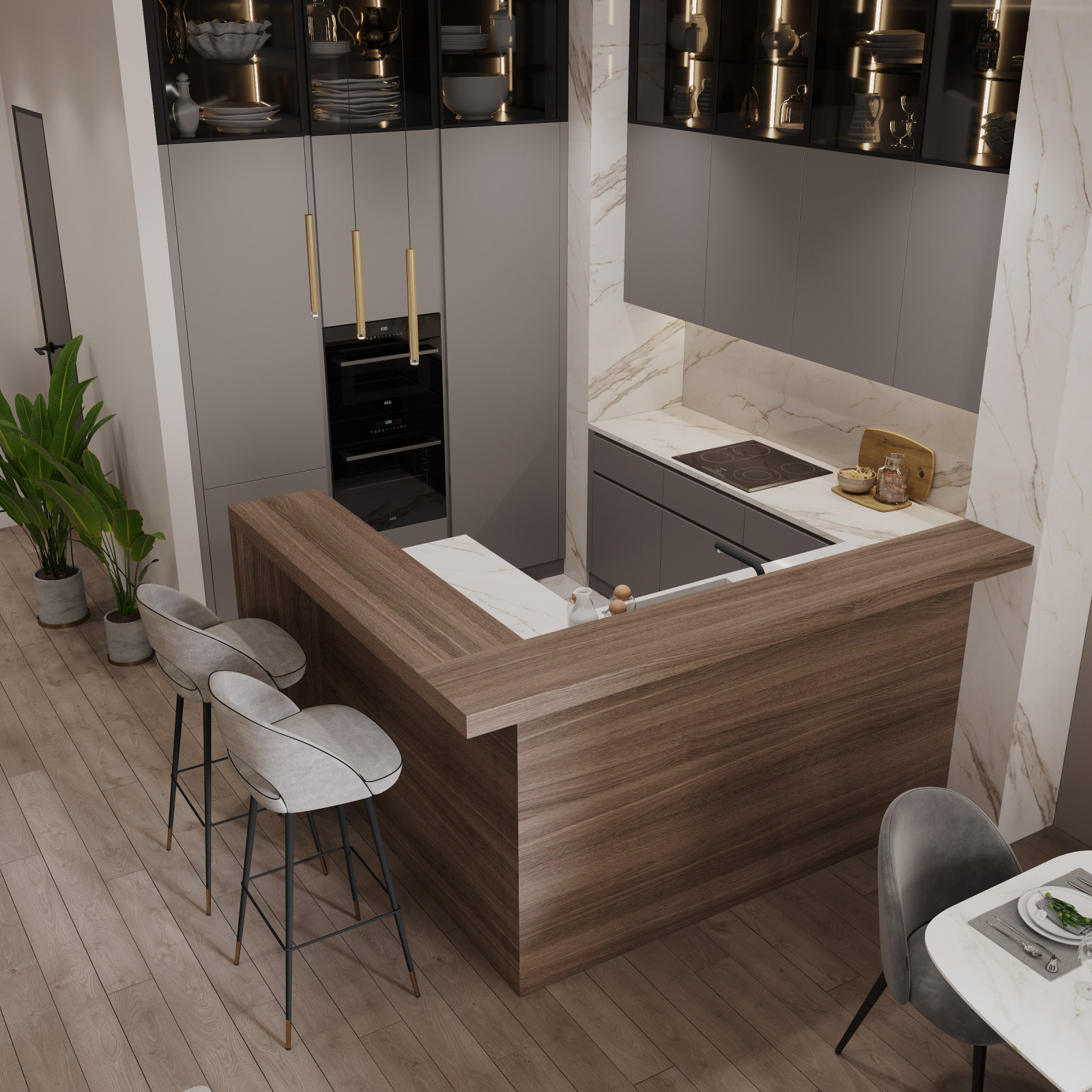 Квартира 140м2 на Гороховском переулке