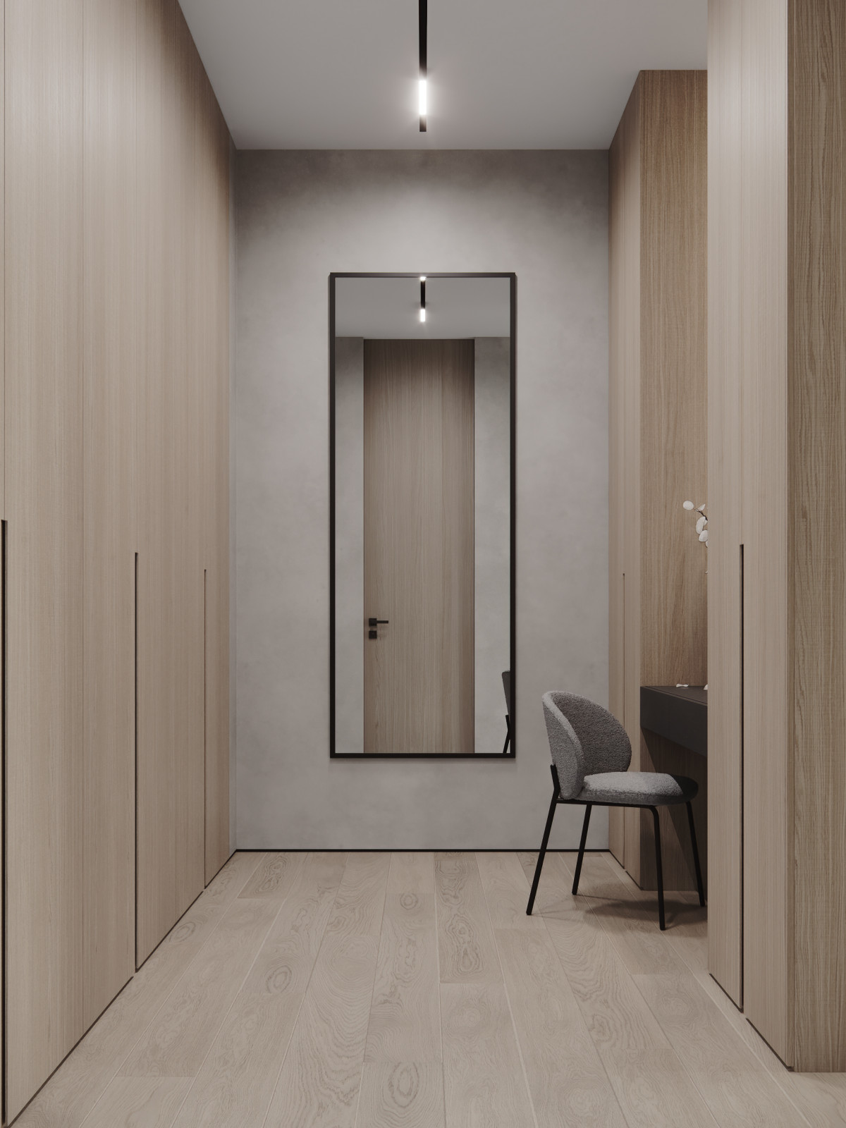 Квартира 144,8 m в стиле современный минимализм