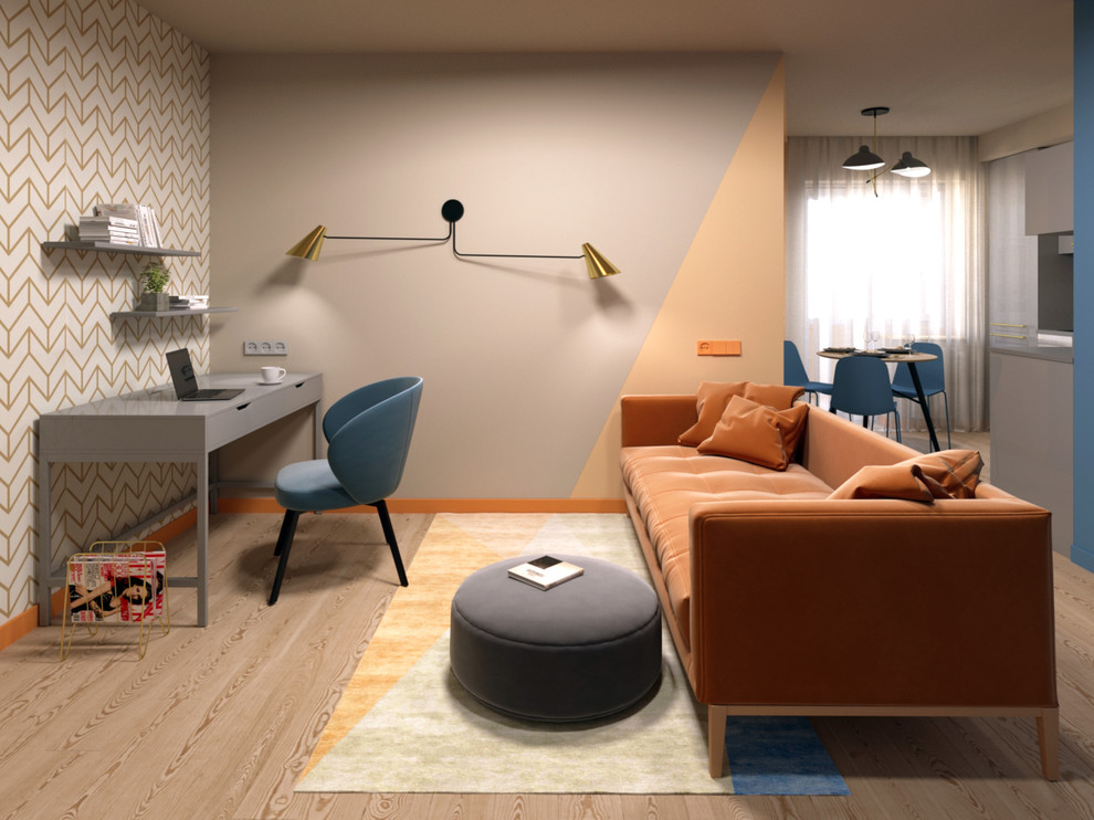 Обложка проекта: Однокомнатная квартира 39 кв.м