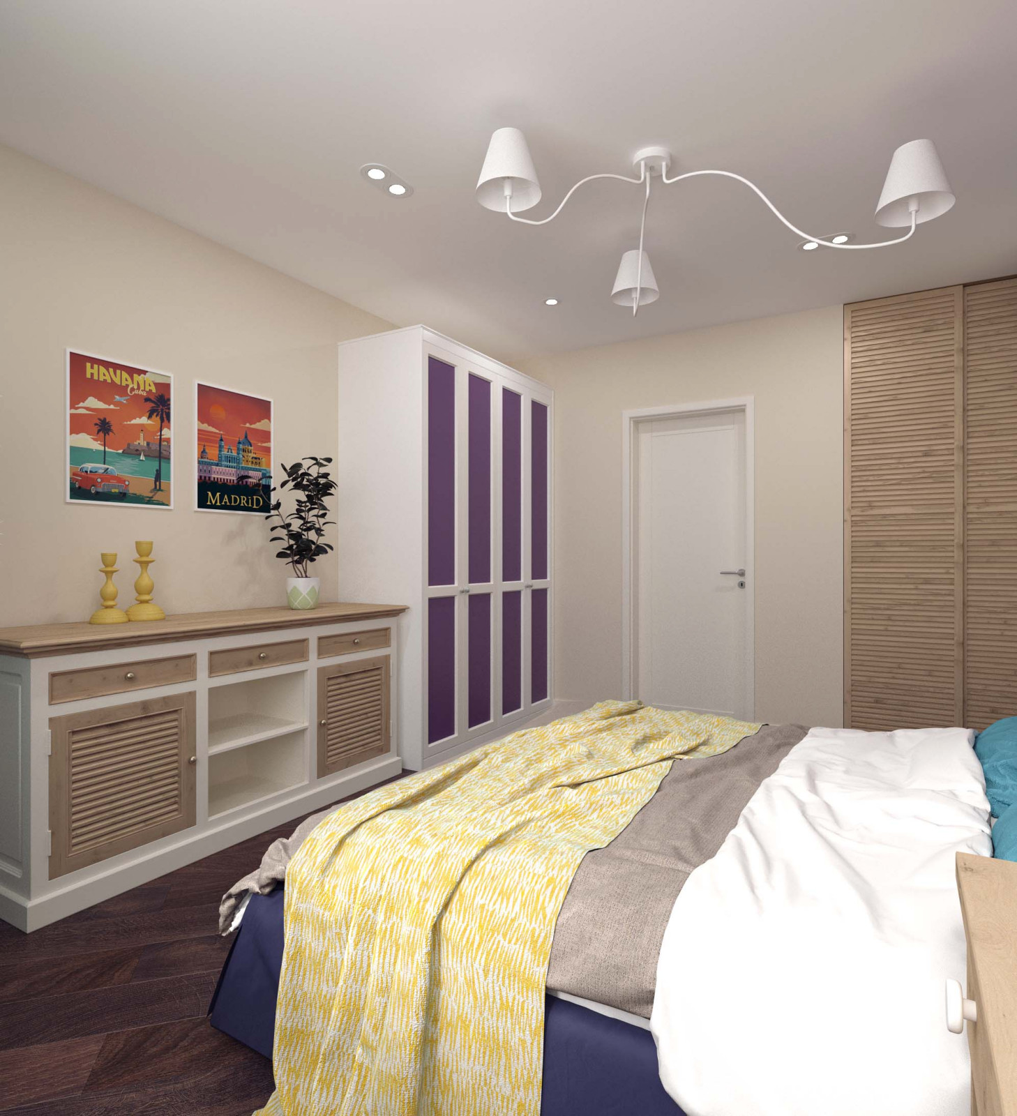 Интерьер с камерунской шляпой