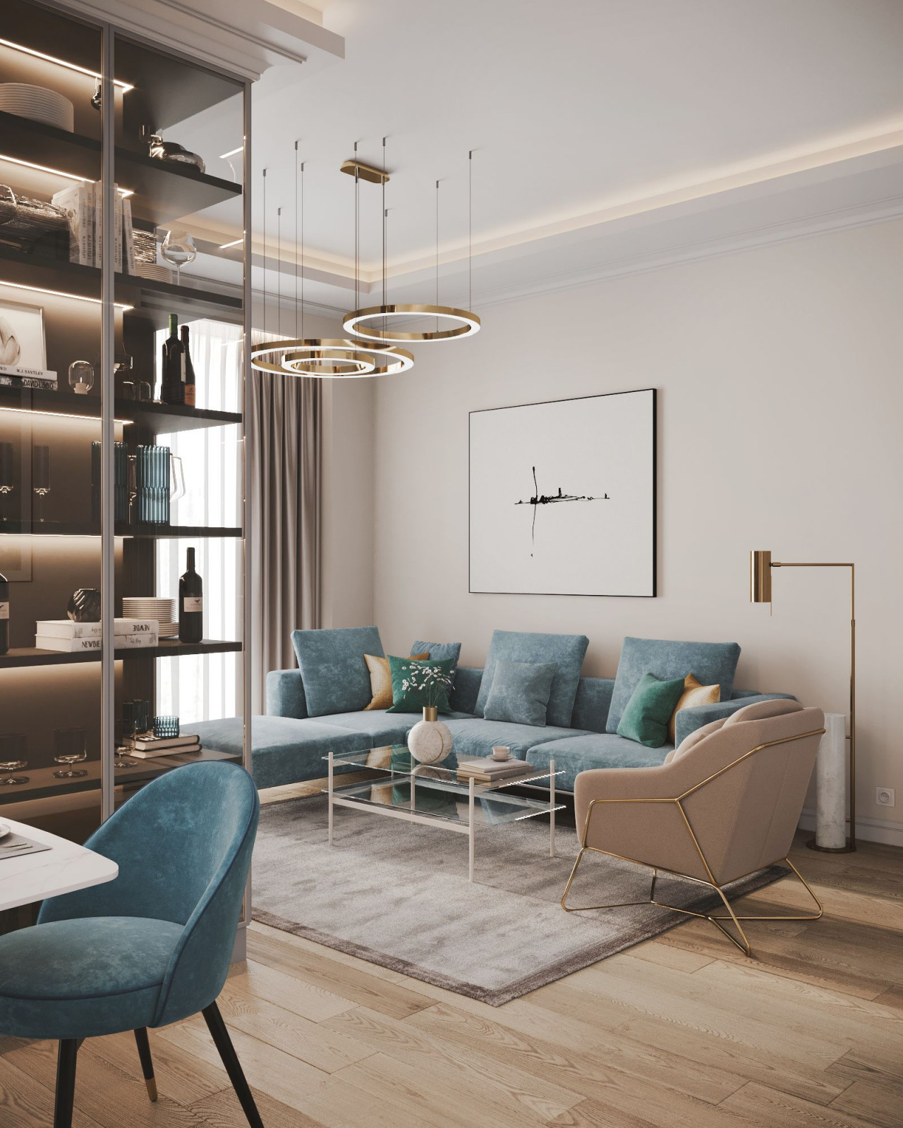 Квартира для молодой пары ученых