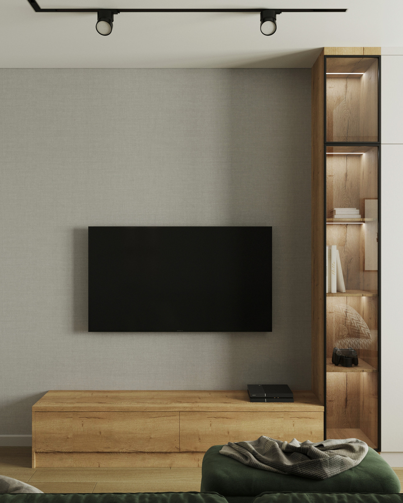 Обложка проекта: Двухкомнатная студия в ЖК "Новый горизонт". Новосибирск