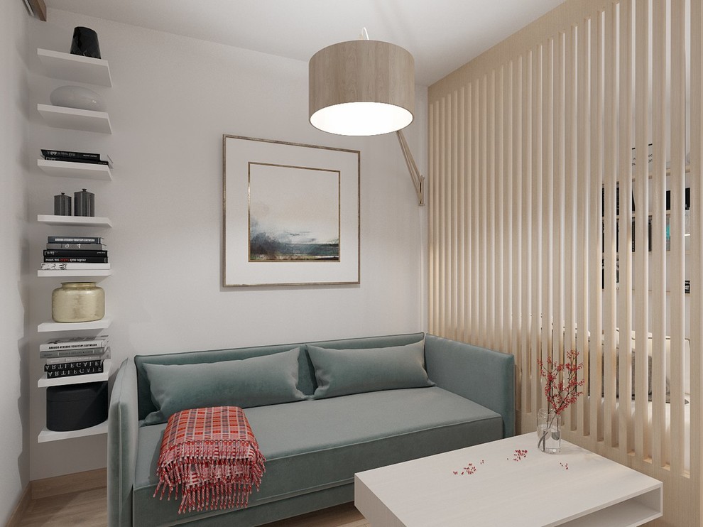 Проект однокомнатной квартиры в ЖК "Квартал энтузиастов"