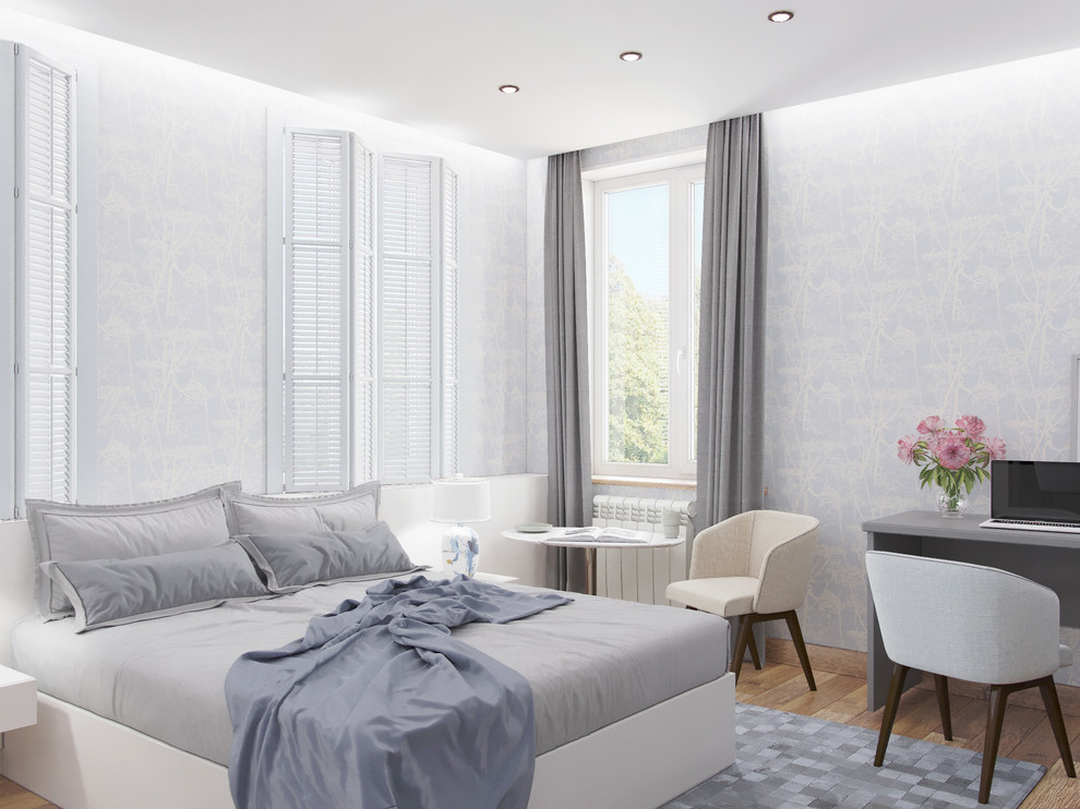 Спальня в загородном доме. 6 вариантов.