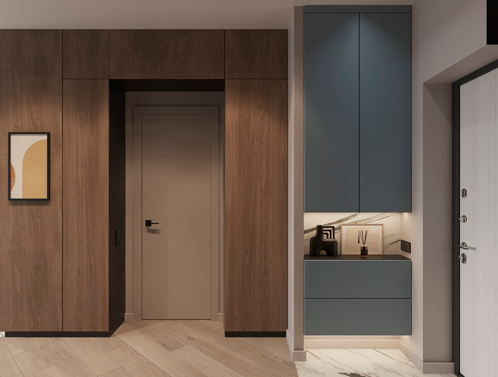 Дизайн интерьера квартиры 30 м.кв.