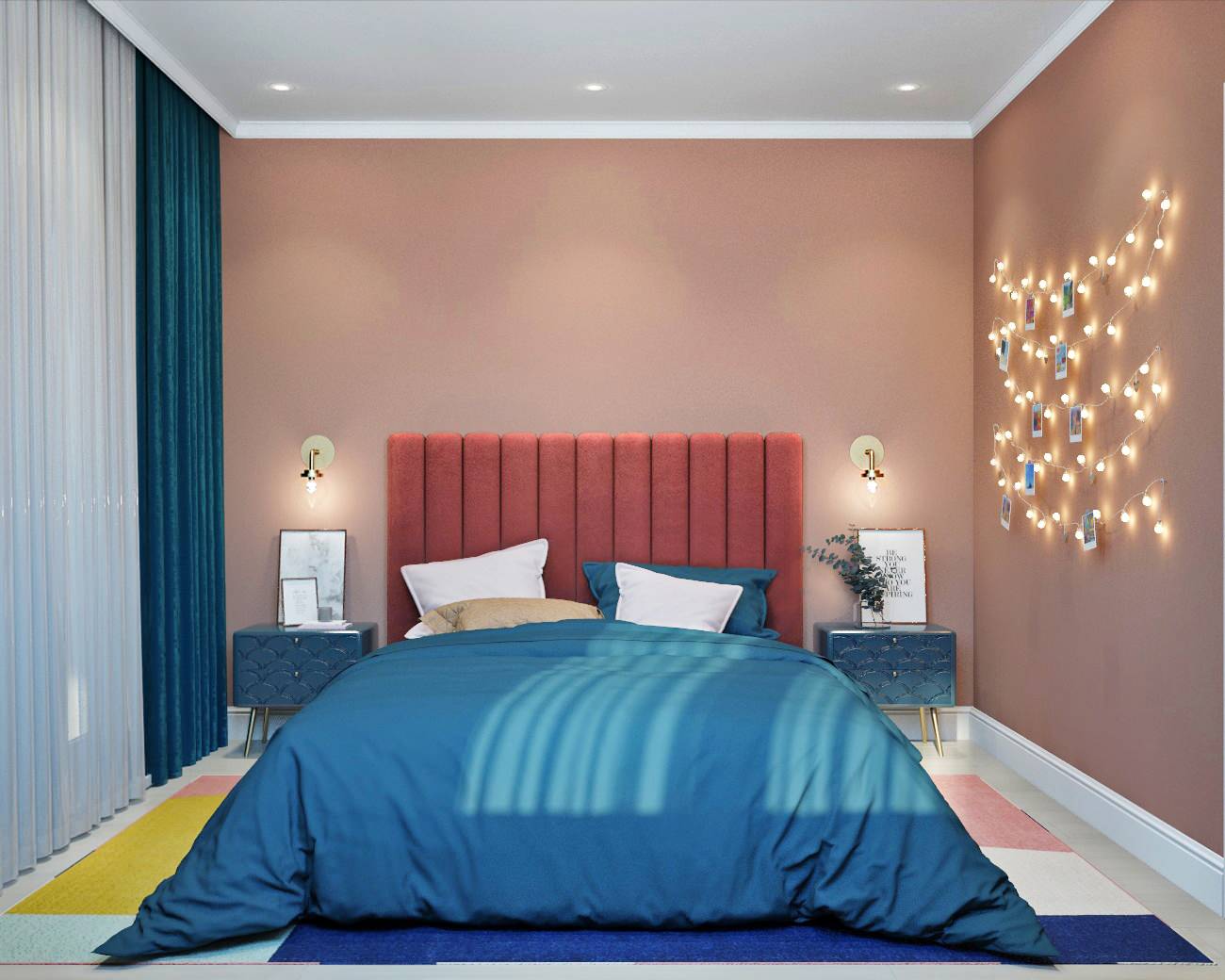 Студия для молодой девушки