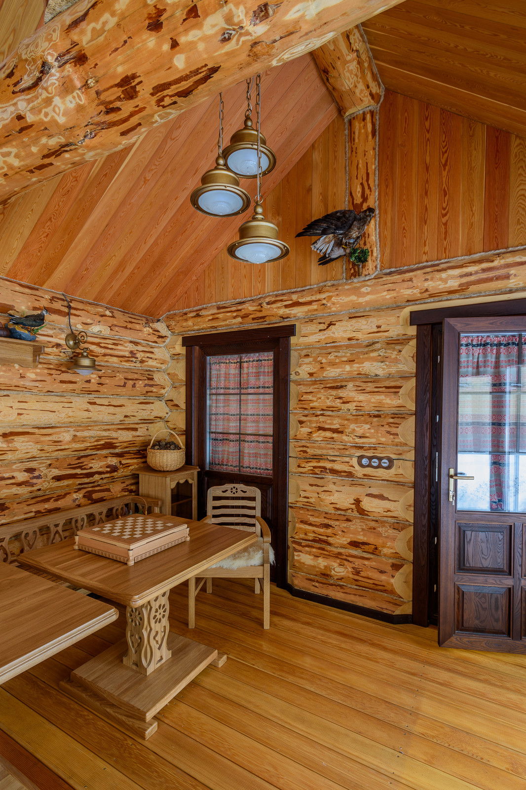 Баня, летняя терраса