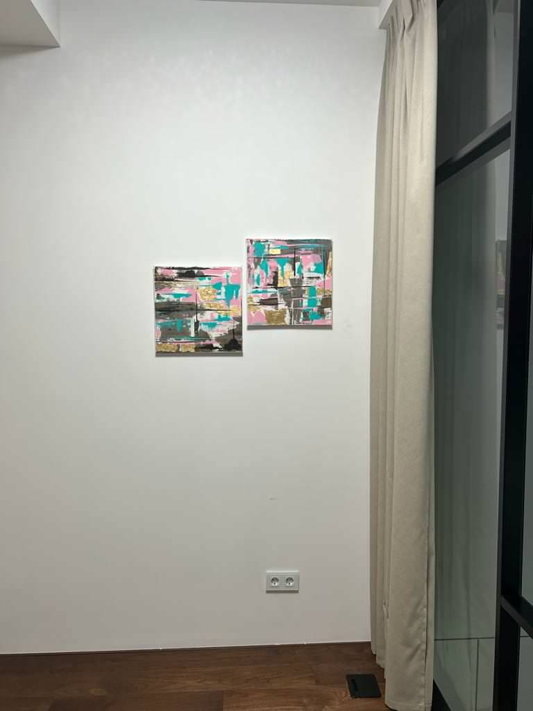 Обложка проекта: Оформление живописью дуплекса в Москве