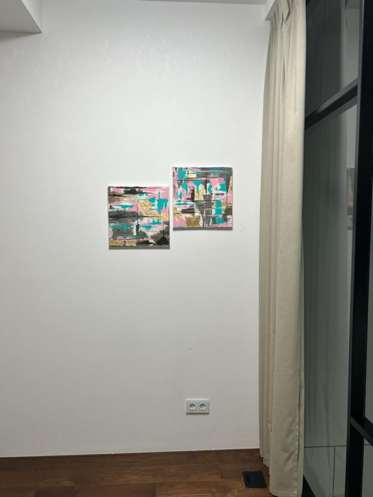 Обложка проекта: Оформление живописью дуплекса в Москве