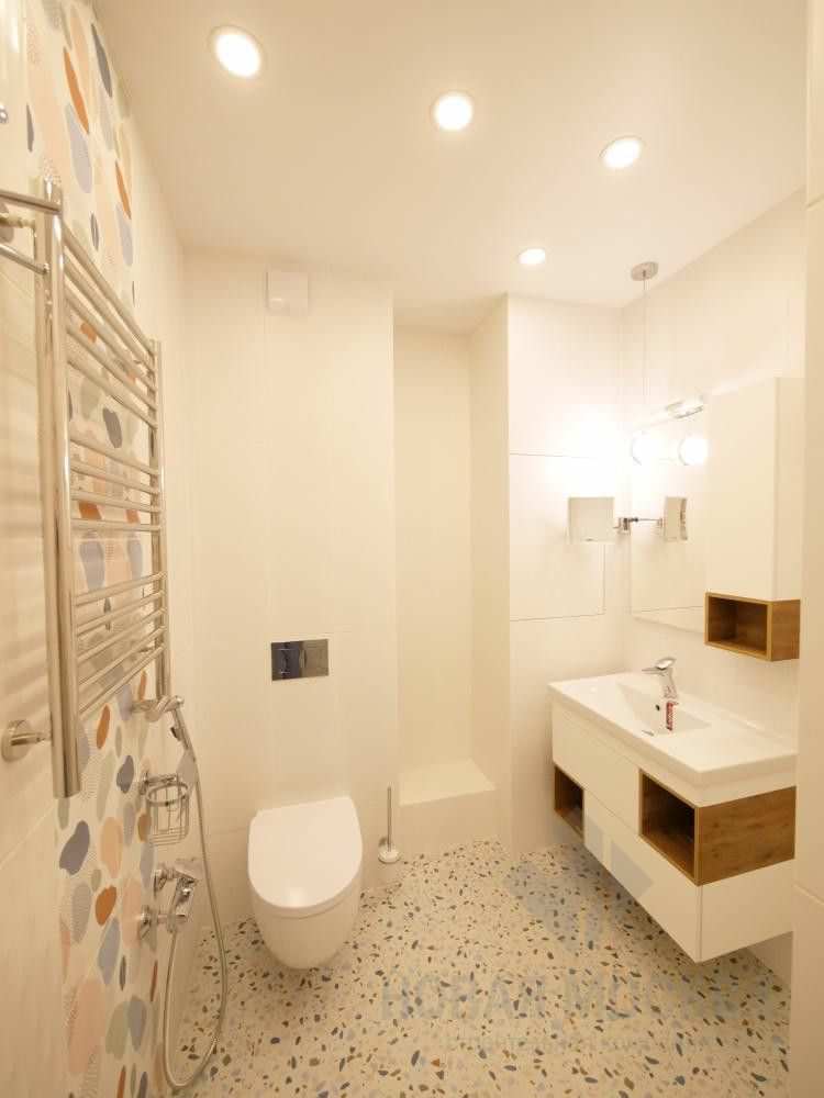 Ремонт двухкомнатной квартиры 54 кв. м в ЖК «Москвичка»