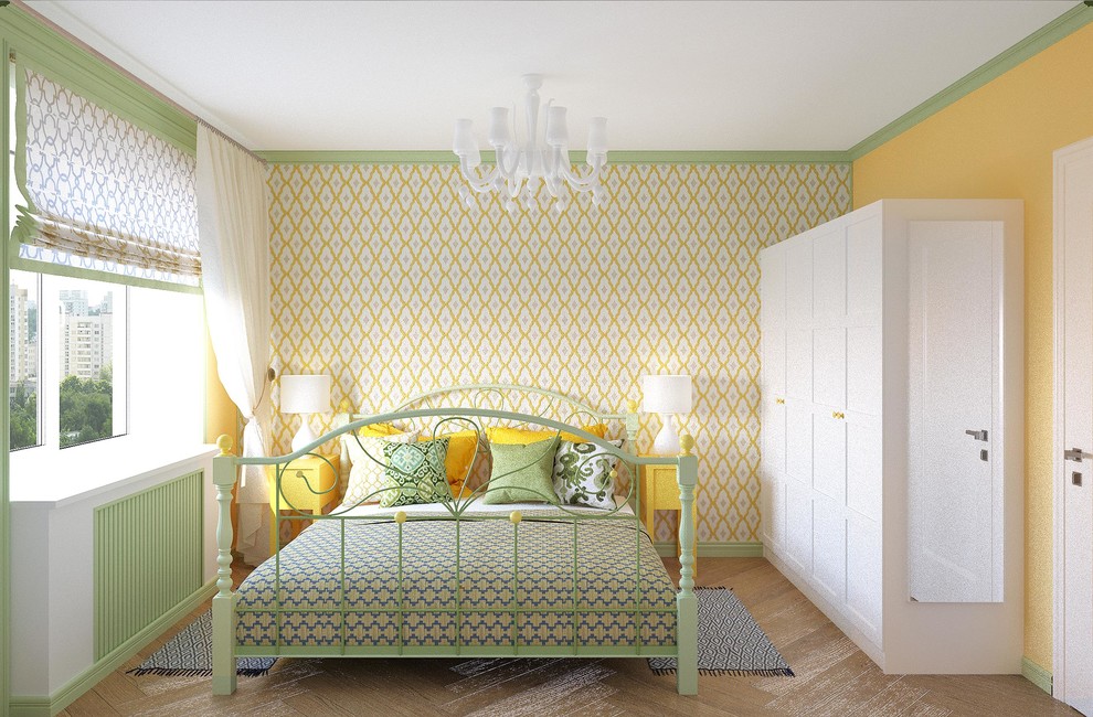 Квартира со свежим цветовым решением