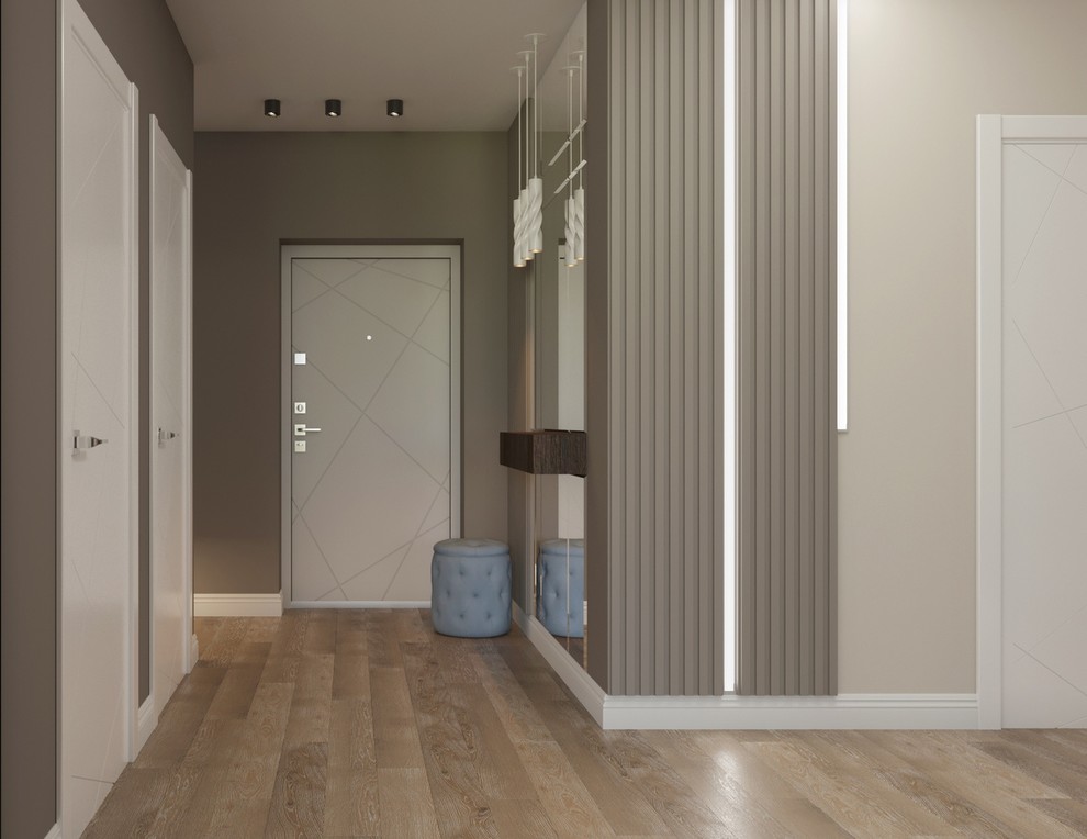 Дизайн - проект 3к кв 107 м2 в ЖК Ривер Парк