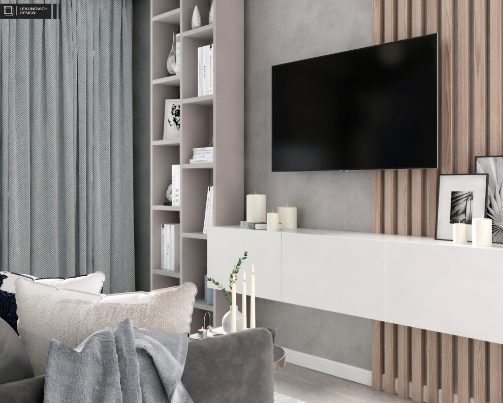 Дизайн квартиры ЖК "Минск Мир" г. Минск 43 м2