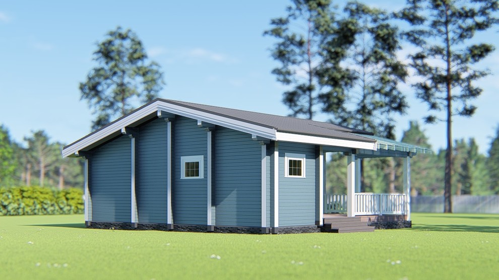 Баня из профилированного бруса