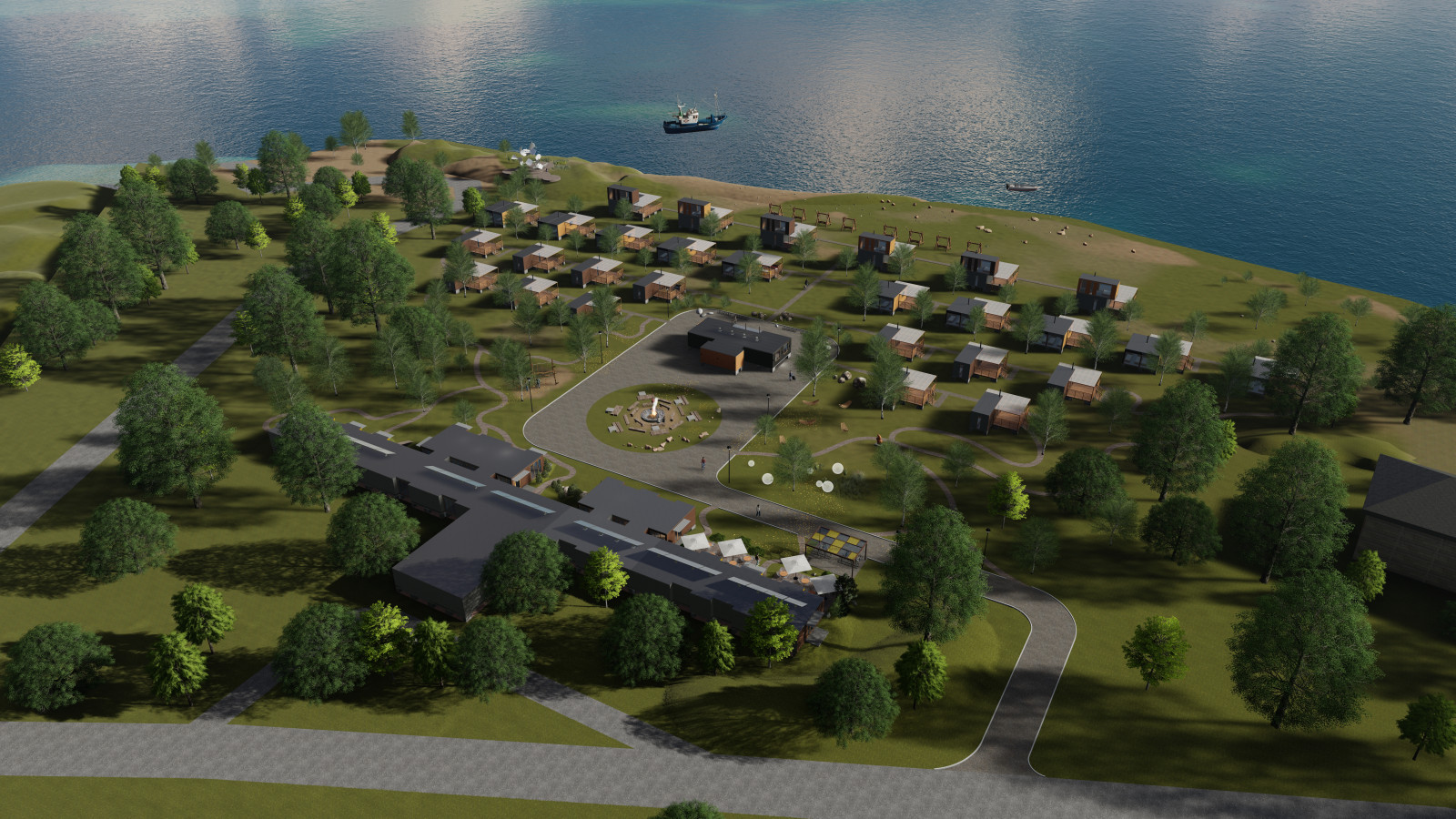 Обложка проекта: База отдыха из морских контейнеров на мысе Лазарева