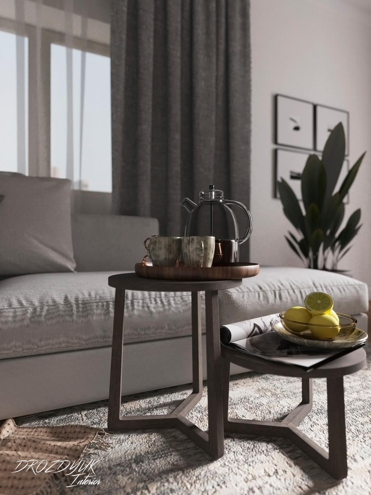 Кухня-гостиная в Италии