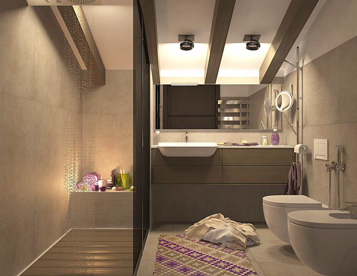 Двухэтажная квартира. Милан, Италия