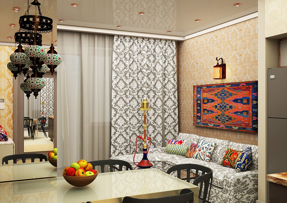 гостиная ЖК Москва2 в г. Самара