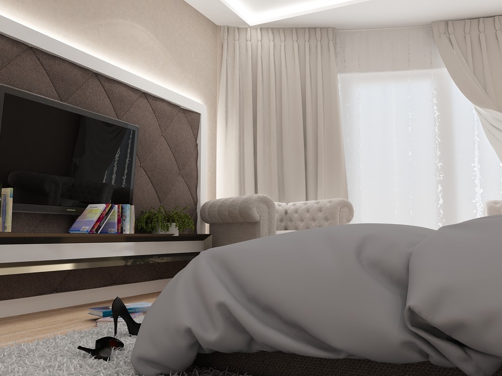 Спальня  в стиле МИНИМАЛИЗМ