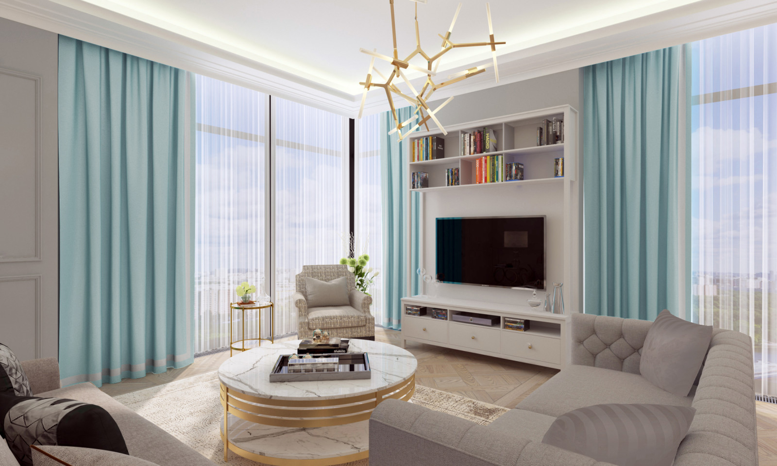 Квартира в классическом стиле