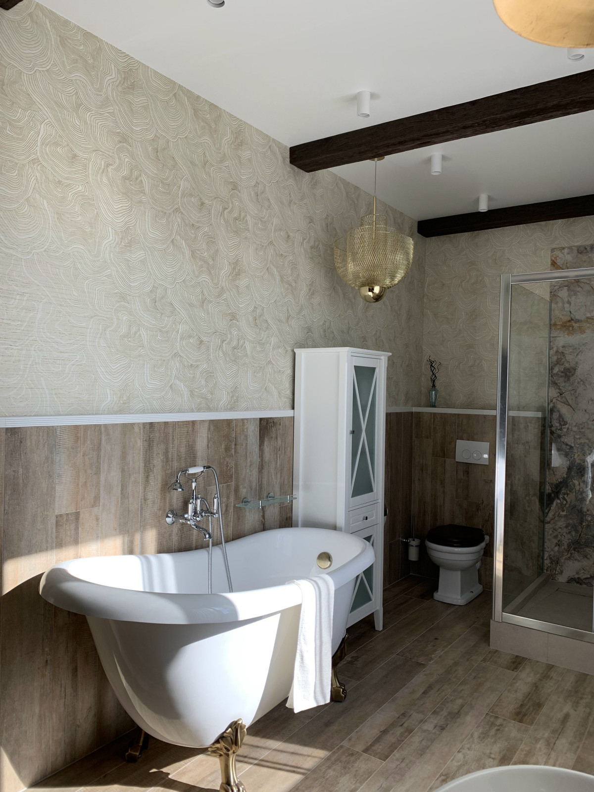 Обложка проекта: Ванная в загородном доме М. Седельниково