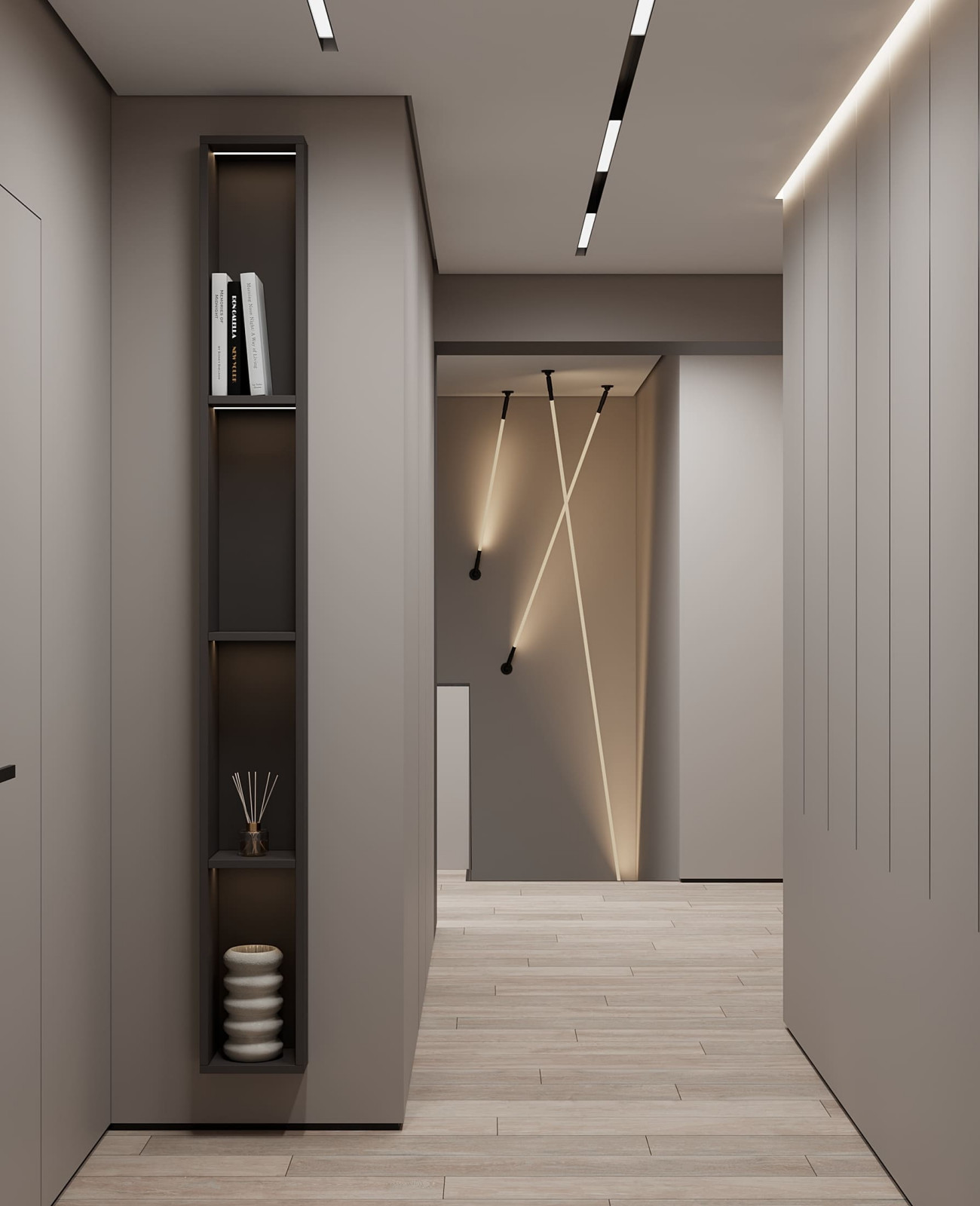 Дизайн-проект пентхауса для молодой пары