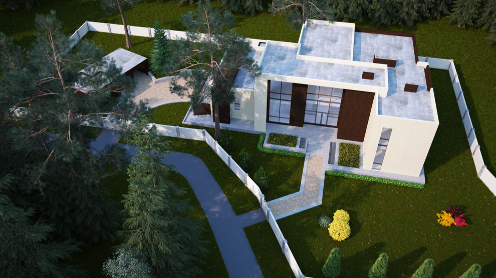 Эскизный проект дома в подмосковье