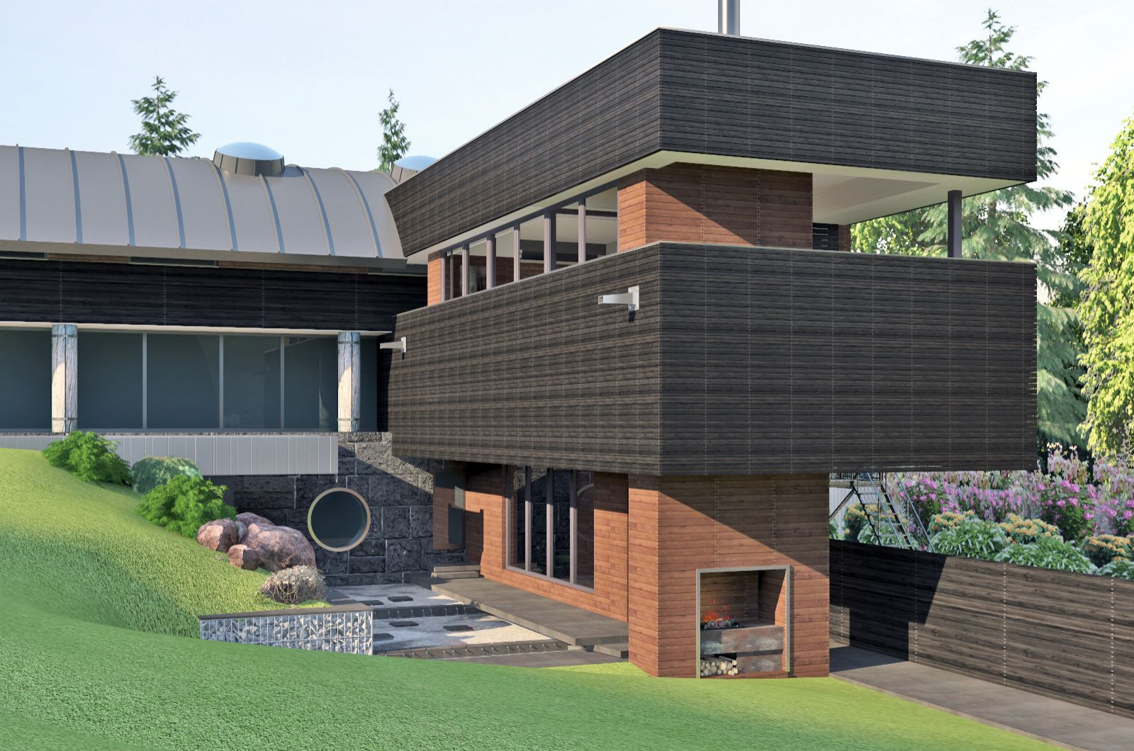 Реконструкция консоли над бассейном