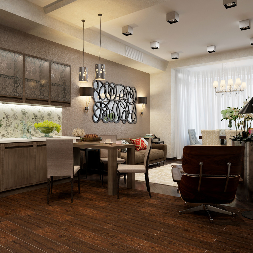 Дизайн-проект квартиры ЖК "Долина Сетунь", 63 кв.м