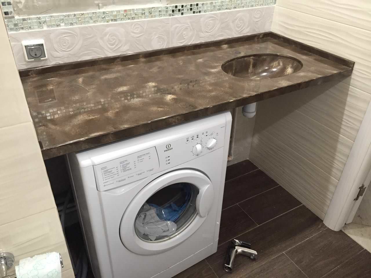 Столешницы в ванную