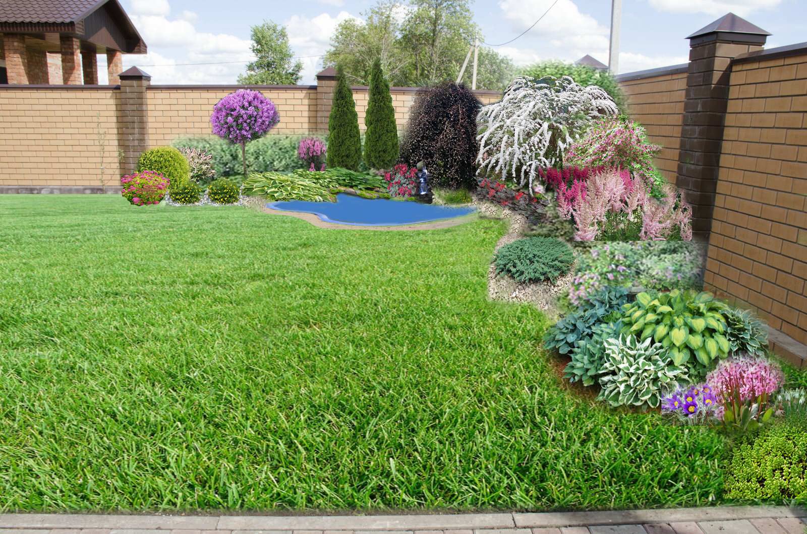 Ландшафтный дизайн в Михайловке