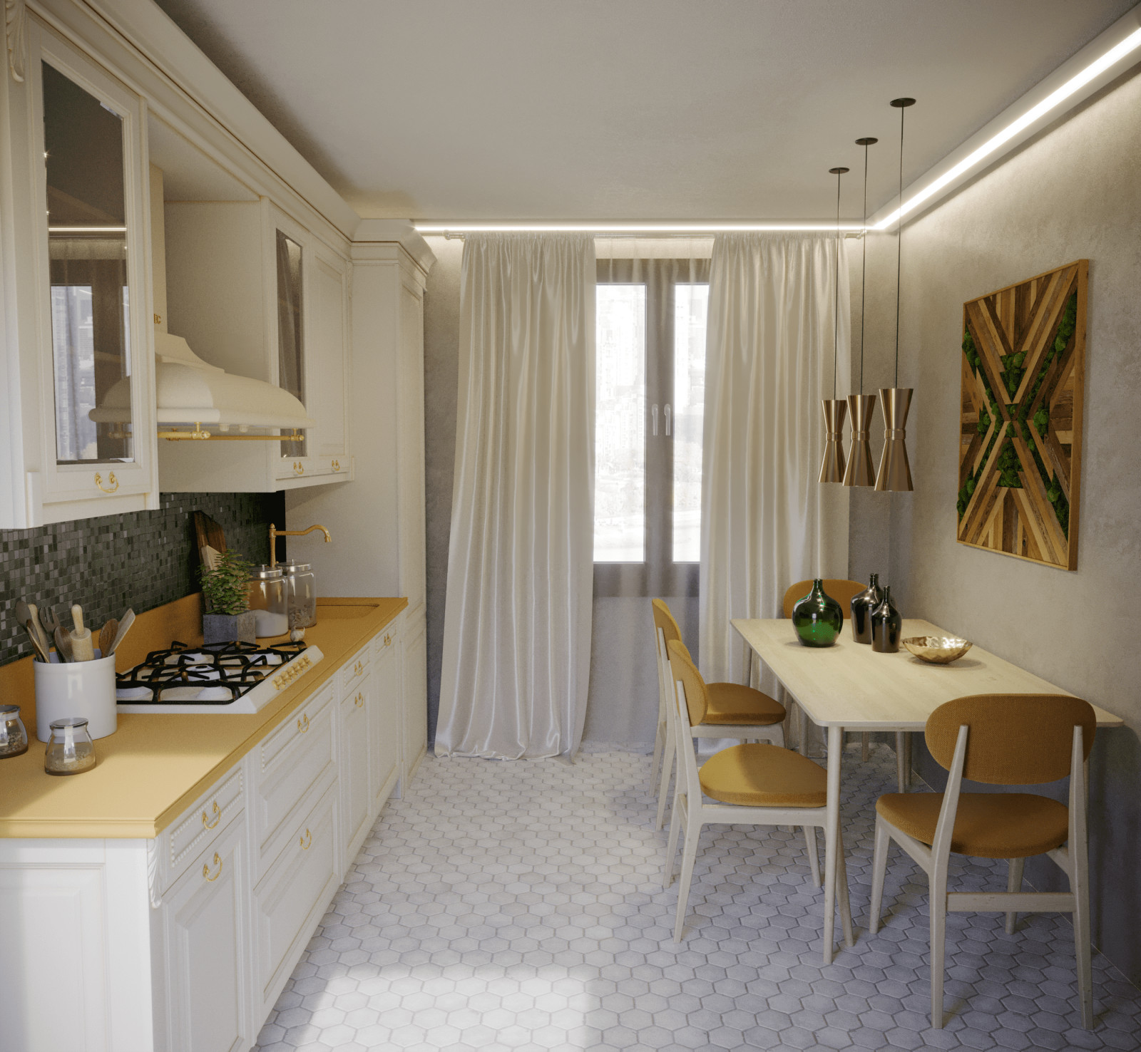 Обложка проекта: Интерьер кухни