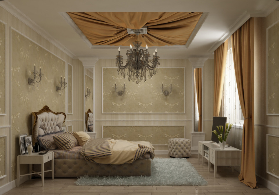 Спальня гостевая - классика