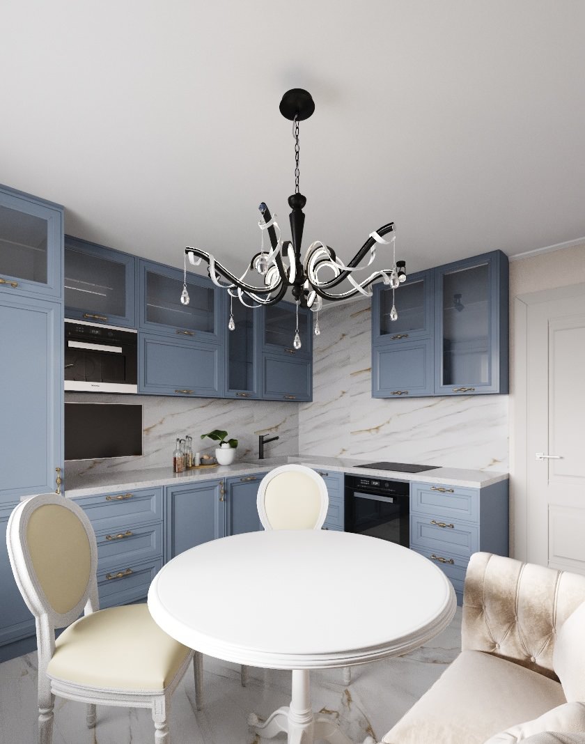 Однокомнатная квартира  34 м2