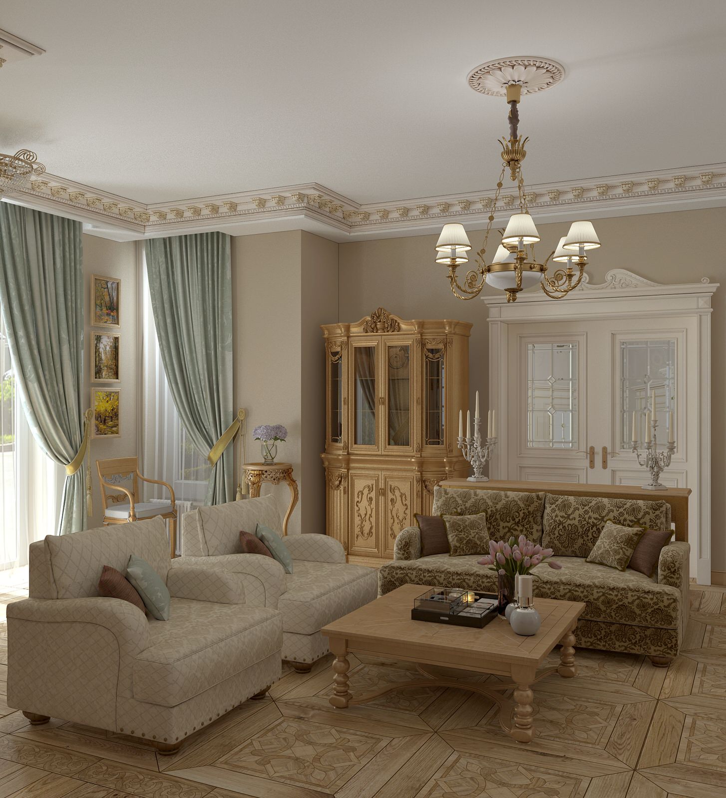 Дом в классическом