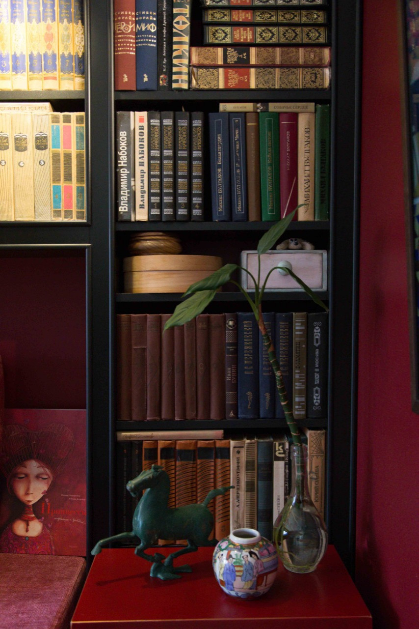 Библиотека из МДФ в эмали