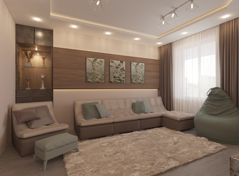 Дизайн-проект 2-х комнатной квартиры по ул.Ш.Джигкаева, г.Владикавказ