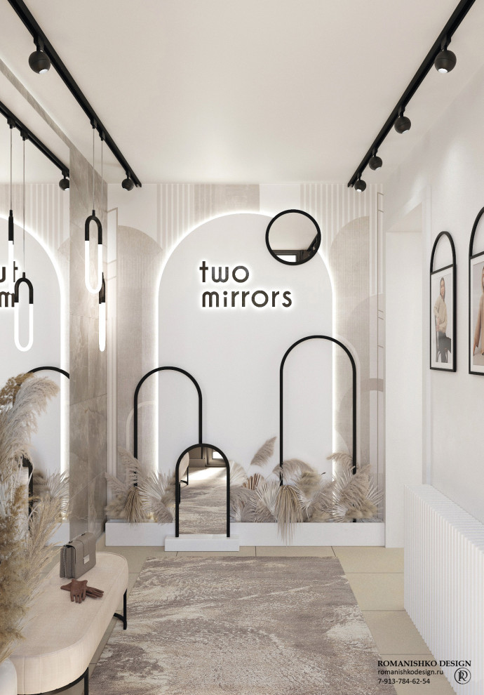 Обложка проекта: Дизайн выставочного зала шоурума женской одежды