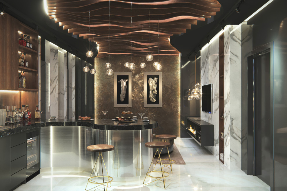 Обложка проекта: Лаунж и спортзал в частном доме