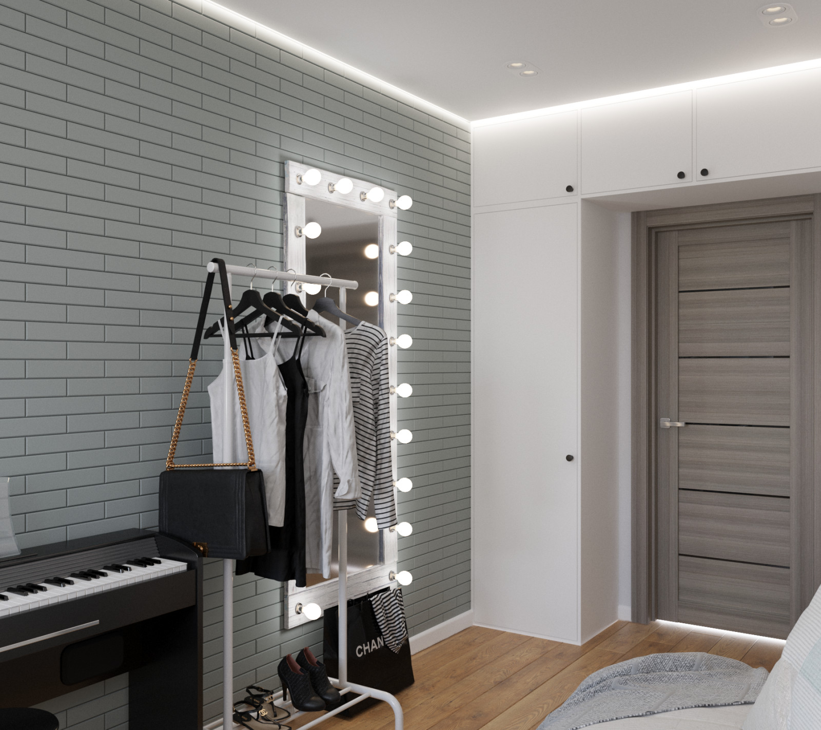 Обложка проекта: Комната для Александры 12 кв.м.