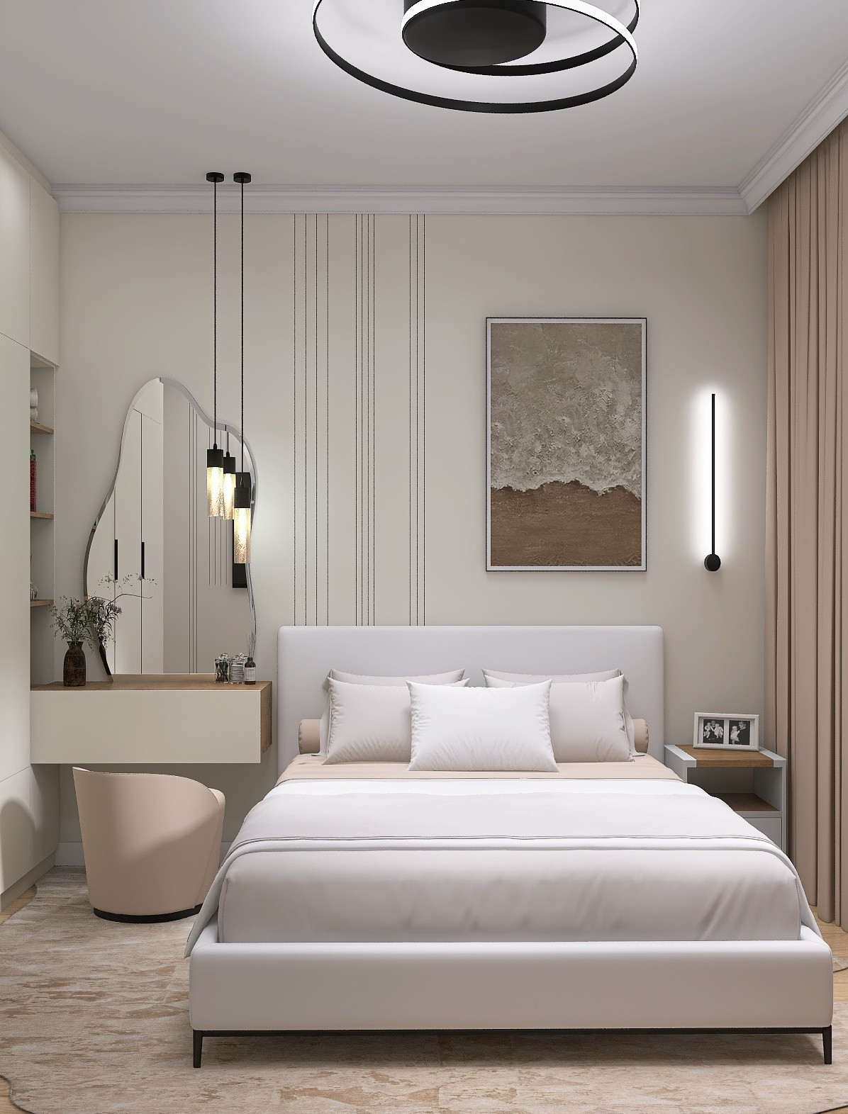 г. Санкт-Петербург. Частичный проект двух детских и спальни