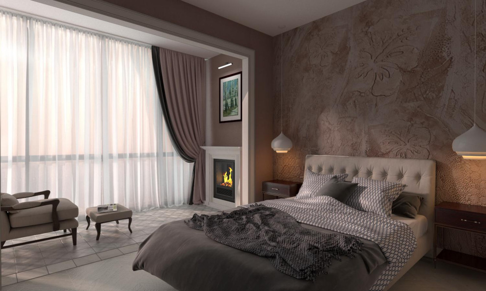 Проект квартиры "Капучино и МОРЕ"