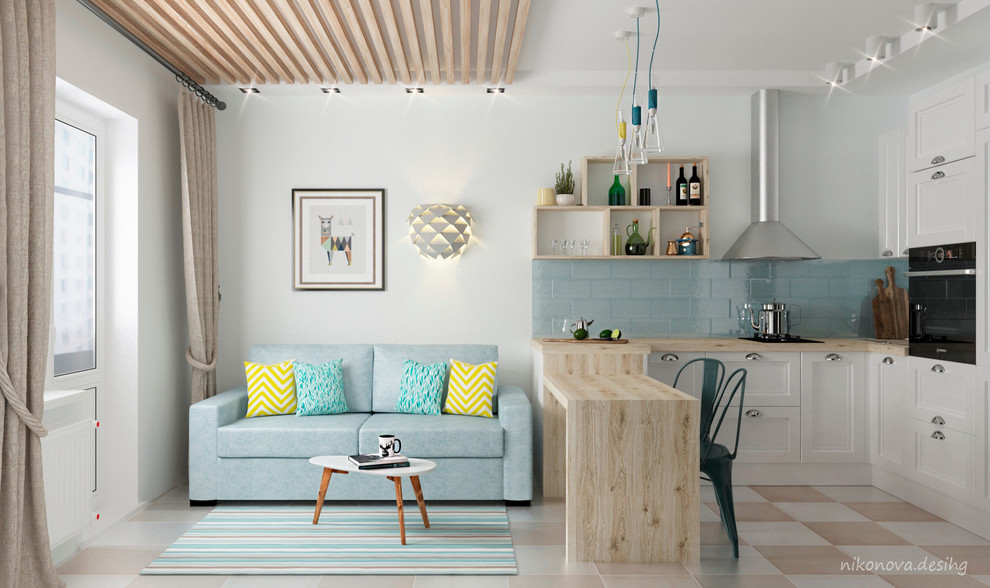 Обложка проекта: Квартира в скандинавском стиле