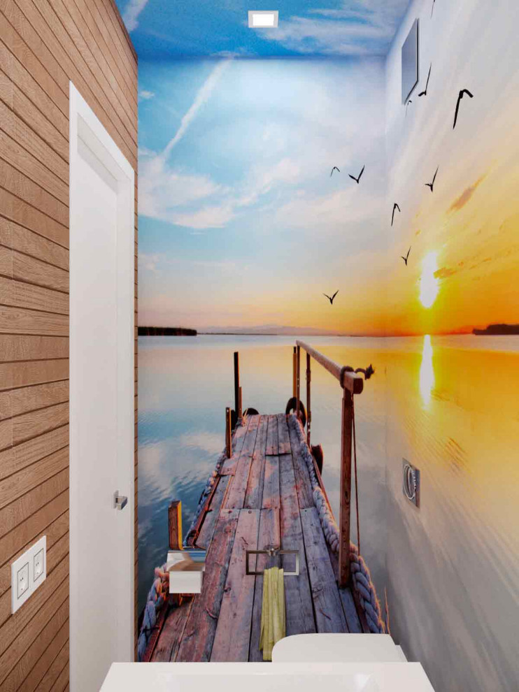 Небольшой гостевой санузел