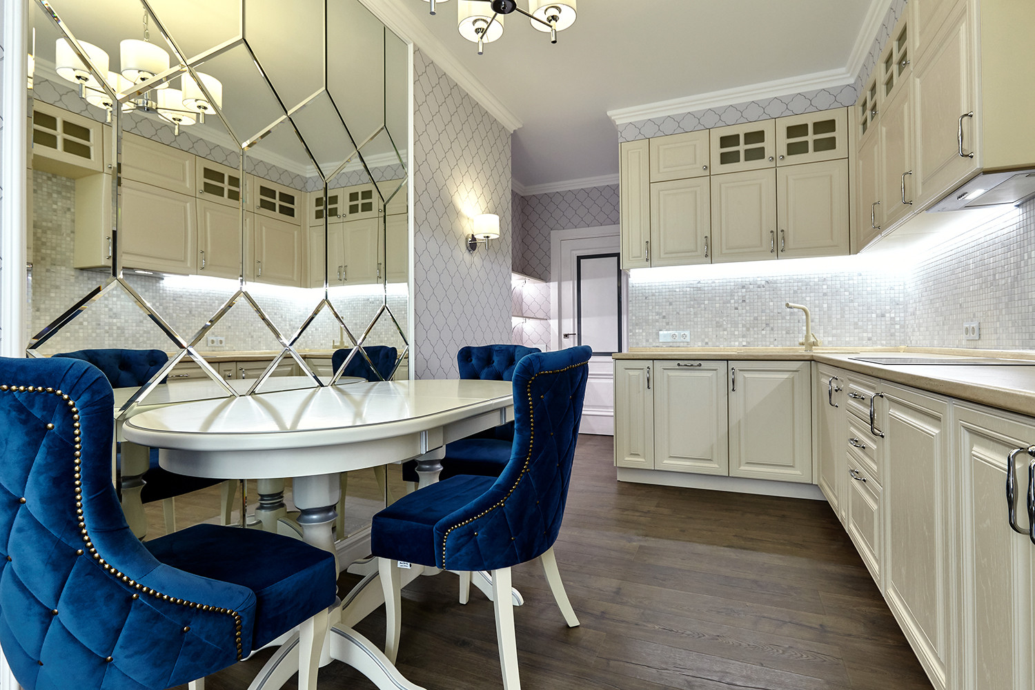 Дизайнерские потолки, ул. Гаражная