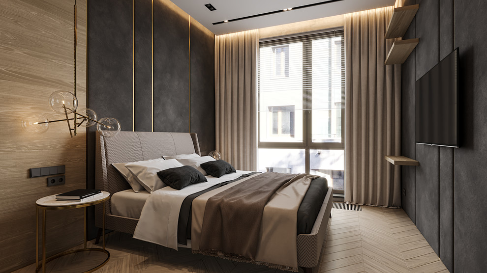 Роскошь в трехкомнатной квартире в ЖК  "Смольный Парк"