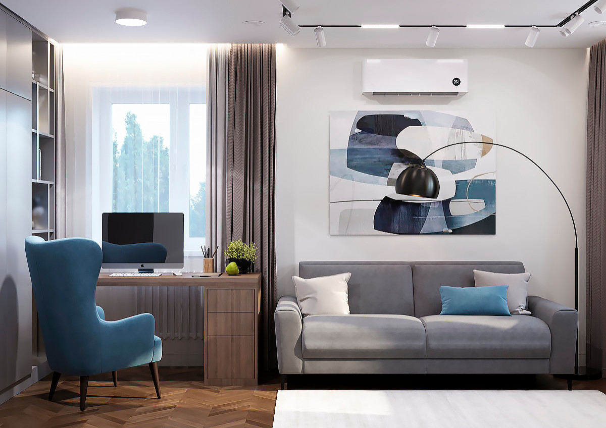 Обложка проекта: ЖК "ЖУКОВКА" синее исполнение