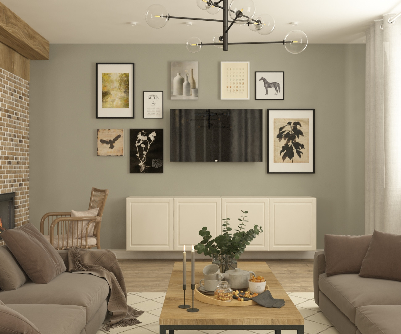 ГОСТИНАЯ 1-Й ЭТАЖ