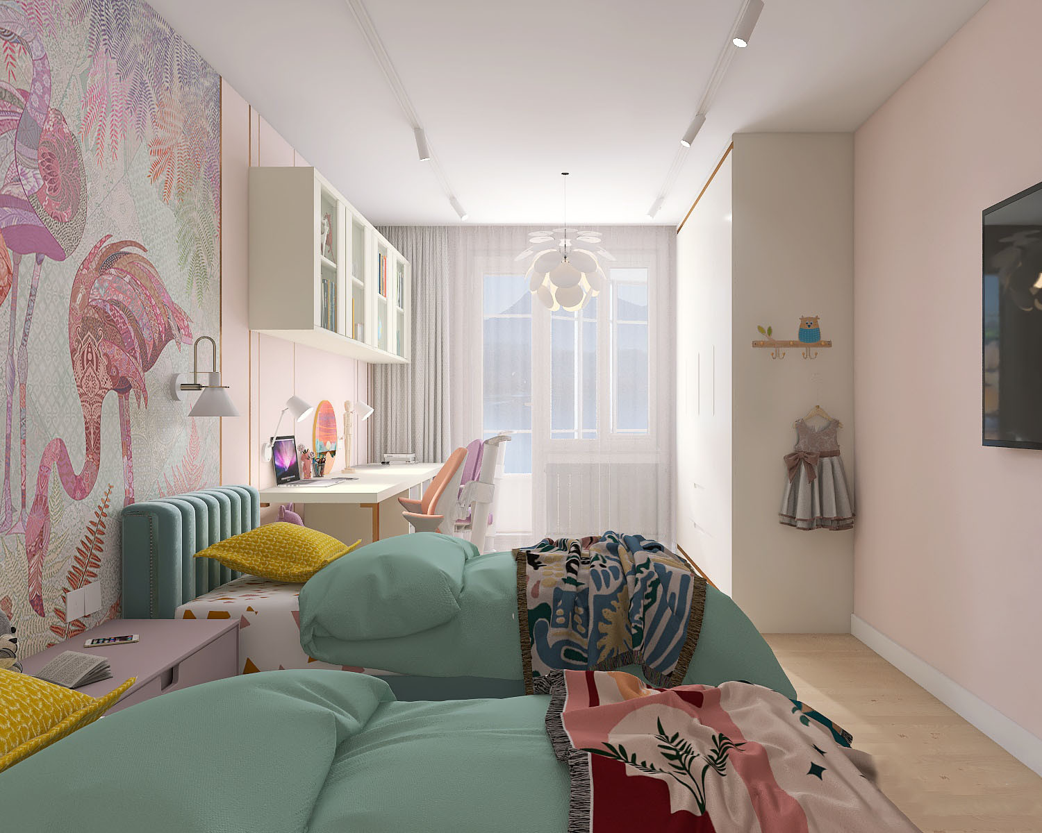 Трехкомнатная квартира ЖК Романтик